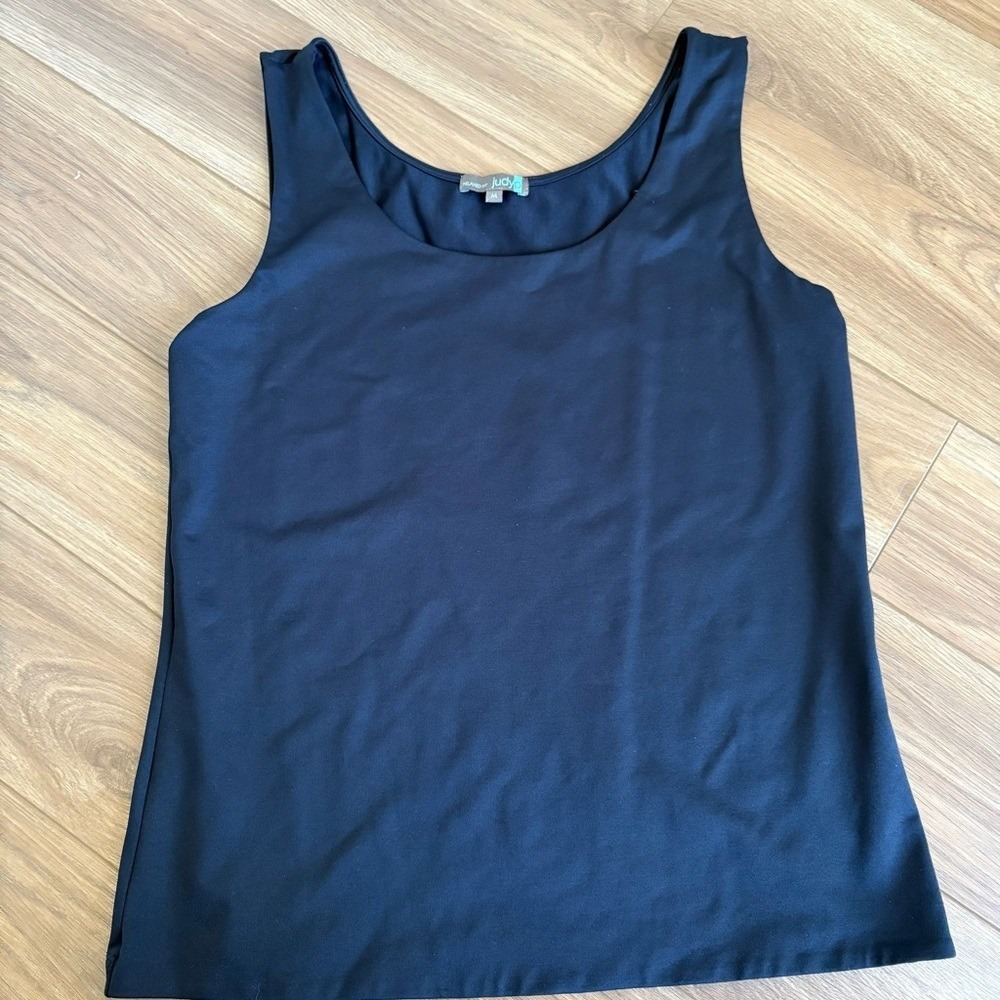 Judy P Christina Sabrina UPF 50 Tank Top Slimming Preppy‎ Career Office Luxury
